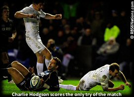 Charlie Hodgson Scotland v England Calcutta Cup 2012